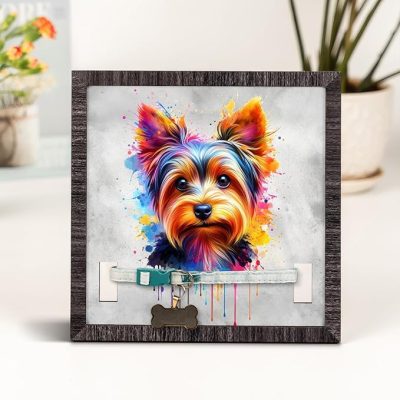 Personalized Yorkshire Terrier Colorful Design Picture Frame - Yorkshire Terrier Gifts