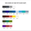 tank top color chart - Yorkshire Terrier Gifts