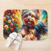 urbathmat flatlay context smallsquare750x1000.1u5 19 - Yorkshire Terrier Gifts