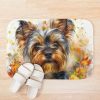 urbathmat flatlay context smallsquare750x1000.1u5 7 - Yorkshire Terrier Gifts